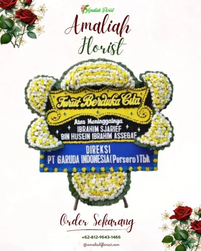 Papan Bunga Duka di Wlahar